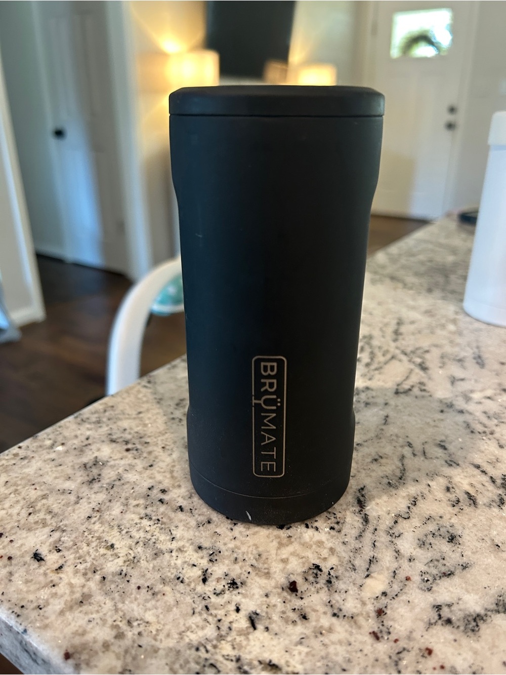 BrüMate Black Insulated Can Cooler